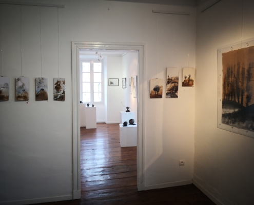 Exposition Romuald Clémenceau Soazig Lemur Abbadiale avril 2019