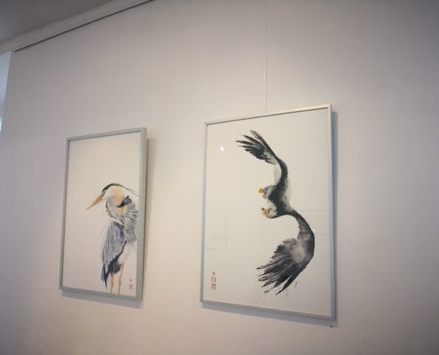 Exposition Romuald Clémenceau Soazig Lemur Abbadiale avril 2019