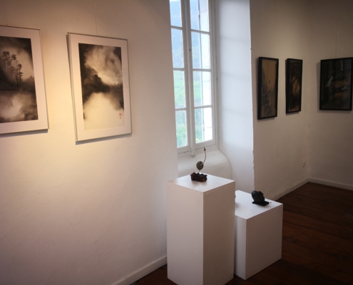 Exposition Romuald Clémenceau Soazig Lemur Abbadiale avril 2019