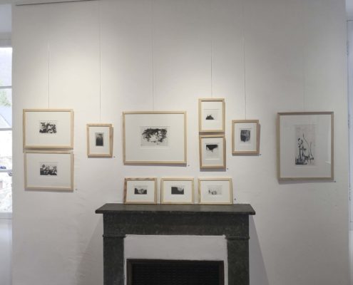 Exposition Gravures Ekin Kirimkan, Iris Miranda, Melissa Tresse Abbadiale décembre 2019 janvier 2020