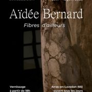 Affiche exposition Aïdée Bernard juin 2022 Abbadiale
