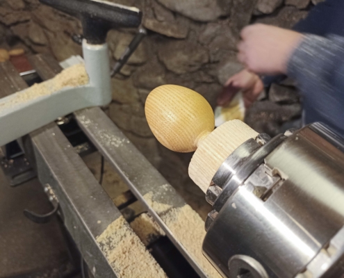 Stage tournage sur bois Romuald Clémenceau L'Abbadiale mars 2022