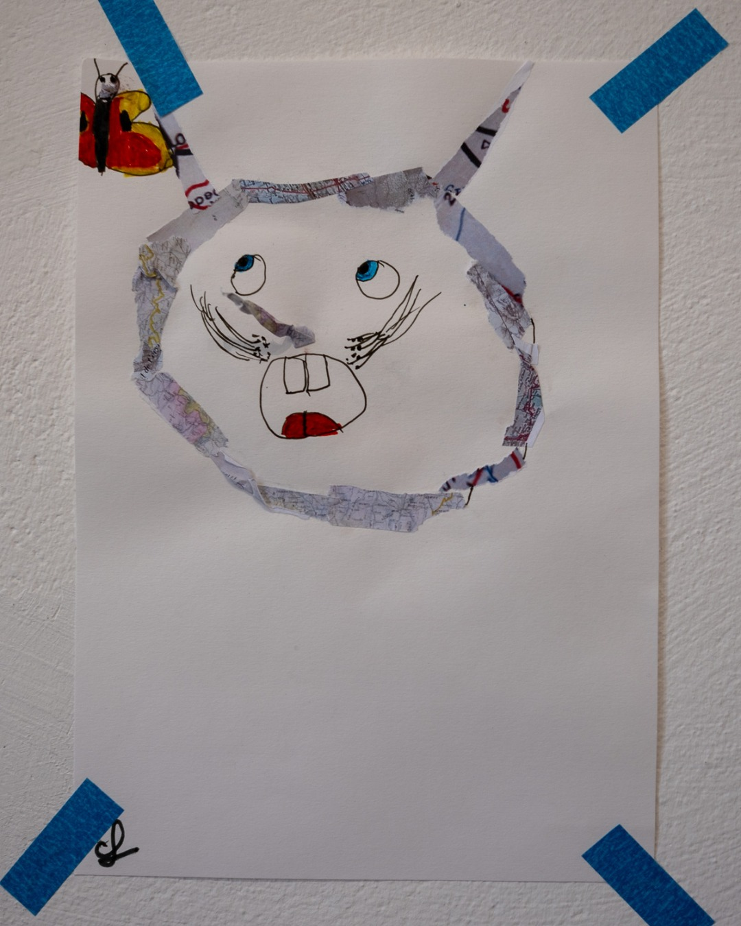 25-05-11-IGw Œuvre plastique d'élèves de l'école Jean Bourdette – exposition Espaces imaginaires, L'Abbadiale mai 2025