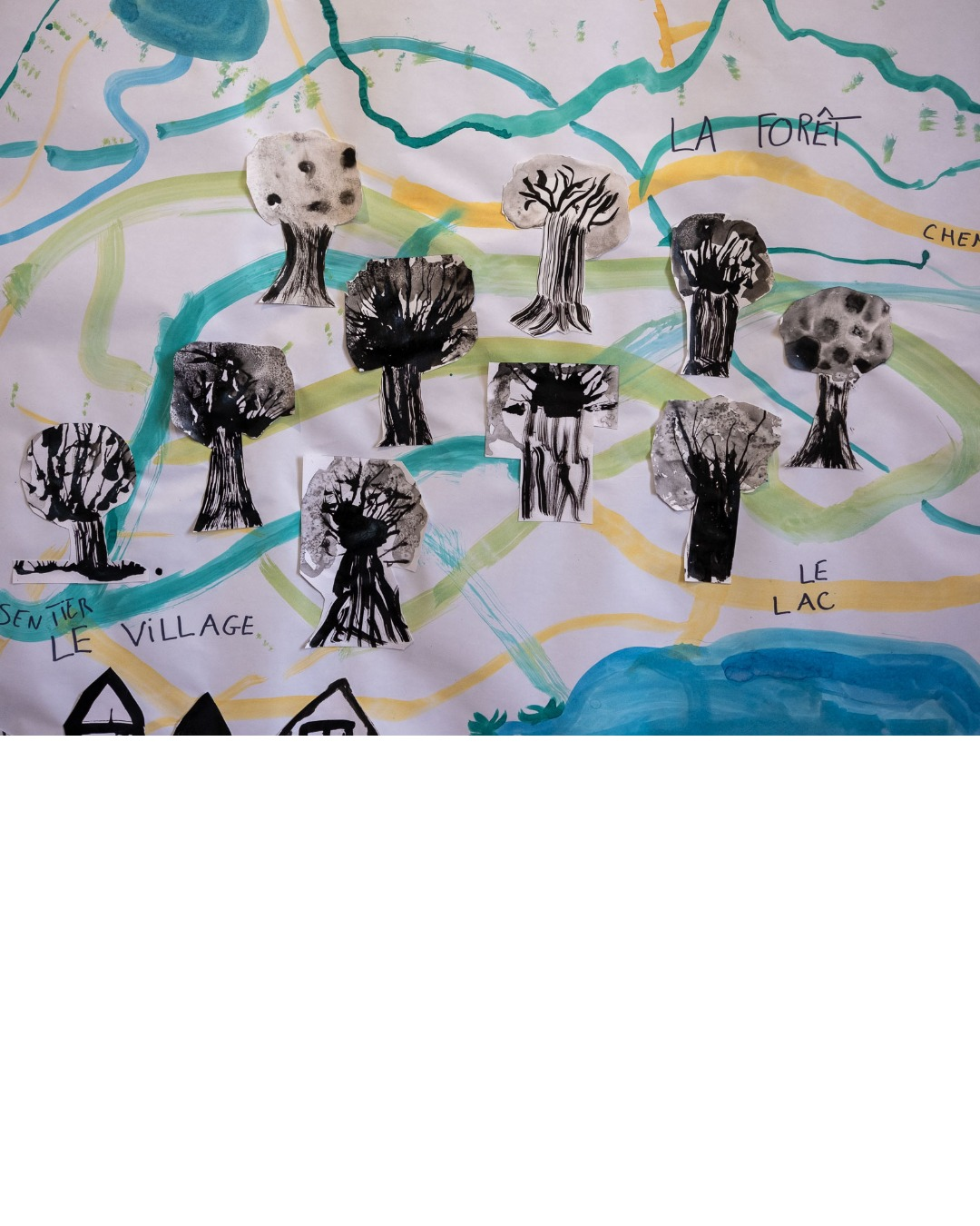 25-05-16-IGw Détail d'une création plastique – projet EAC Kaléidoscopia et Eela Laitinen, L'Abbadiale mai 2025