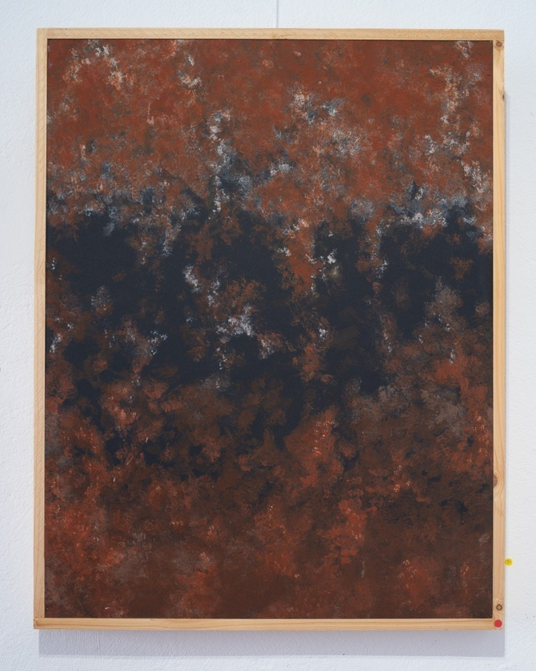 24-08_terre & fibre-12-IGw Etienne Lavigne – composition abstraite aux pigments minéraux, Terres & Fibres, L'Abbadiale