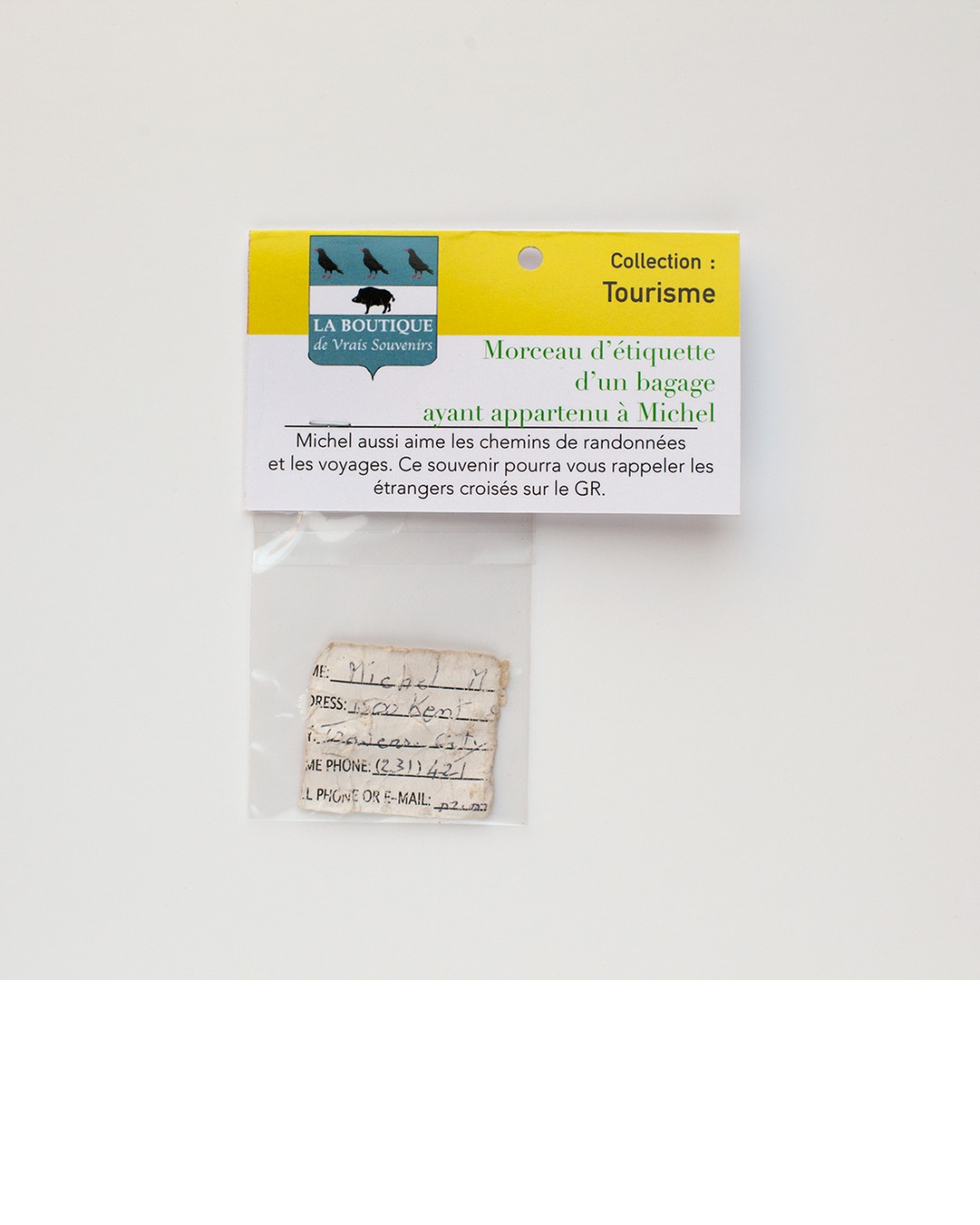 résidences-4-husky Suzanne Husky – La boutique de vrais souvenirs, détail d'une pièce, Michel, résidence artistique L'Abbadiale