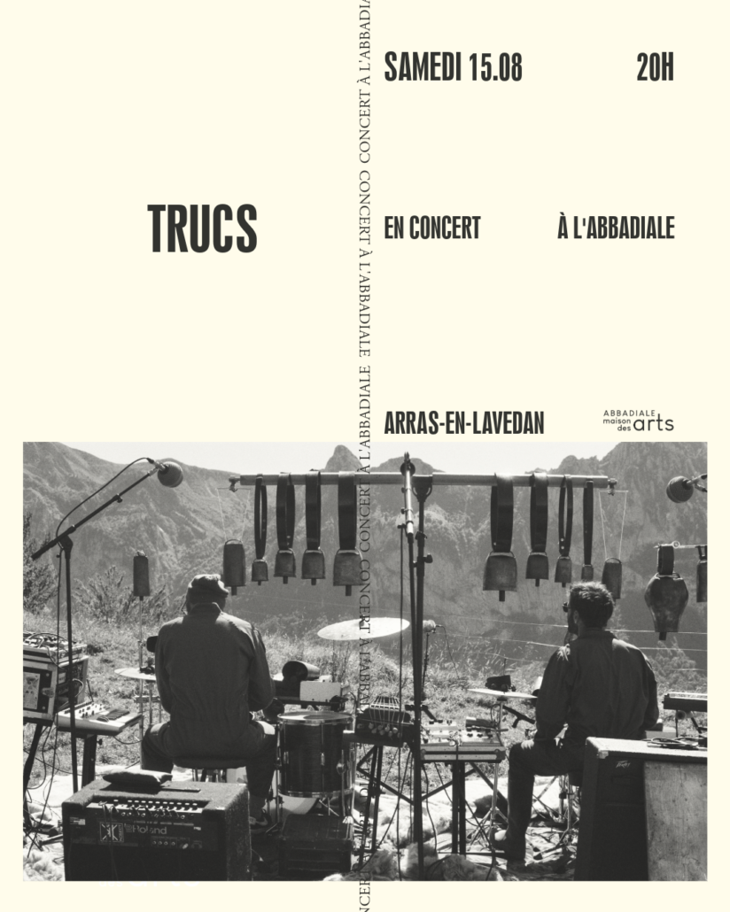 concert de Trucs le samedi 15 août à l'Abbadiale