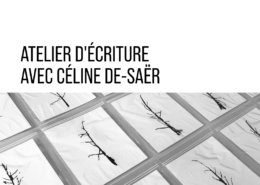 atelier d'ecriture In Situ animé par Céline De-Saër